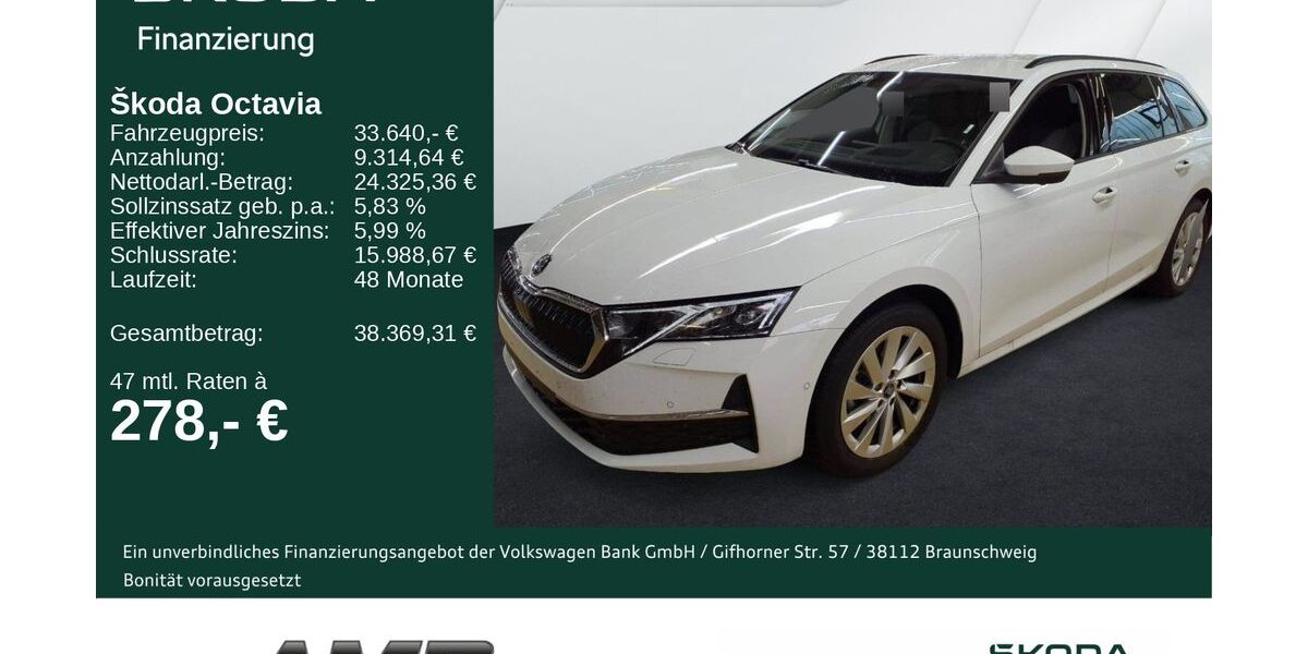 Skoda Octavia 17.840 km 32.980 &euro; Borna 04552