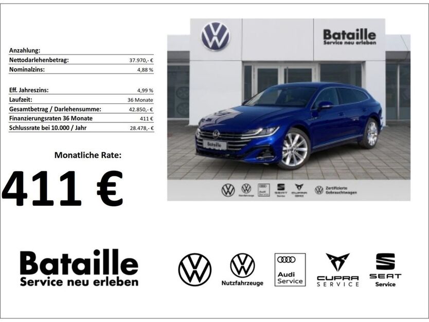 VW Arteon 9.971 km 37.970 € Jülich 52428