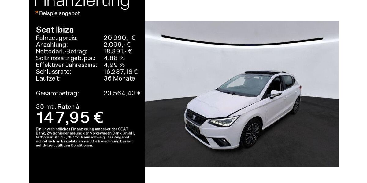 Seat Ibiza 22.600 km 20.990 &euro; Lichtenfels 96215