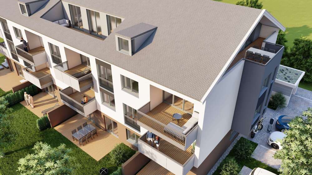 Etagenwohnung Prien am Chiemsee Ernsdorf - 4 Zimmer, 106 m&sup2;, 1.950&euro; | Angebot:26252030