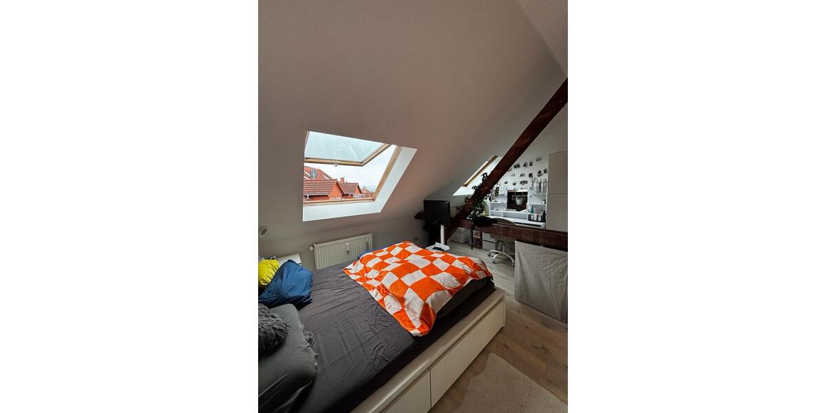 Dachgeschoßwohnung Erfurt Andreasvorstadt - 2 Zimmer, 54 m&sup2;, 610&euro; | Angebot:26443135