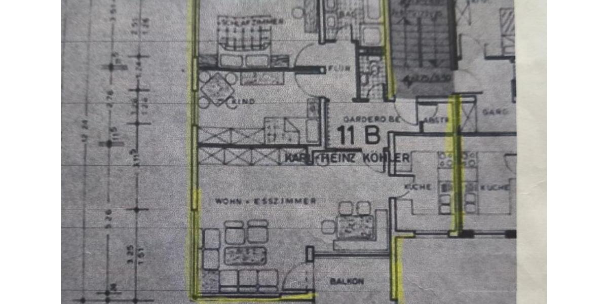 Etagenwohnung Lollar - 3.5 Zimmer, 85 m&sup2;, 264.000&euro; | Angebot:26591770