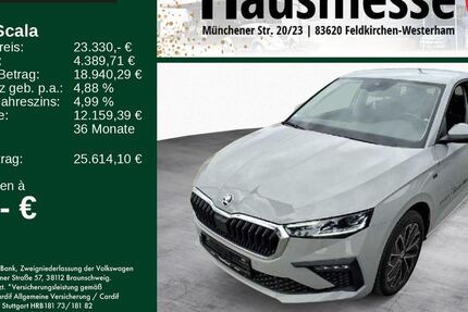 Skoda Scala 13.639 km 22.530 &euro; Feldkirchen/Westerham 83620