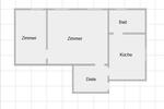 Etagenwohnung Nossen - 2 Zimmer, 45 m&sup2;, 320&euro; | Angebot:26618930