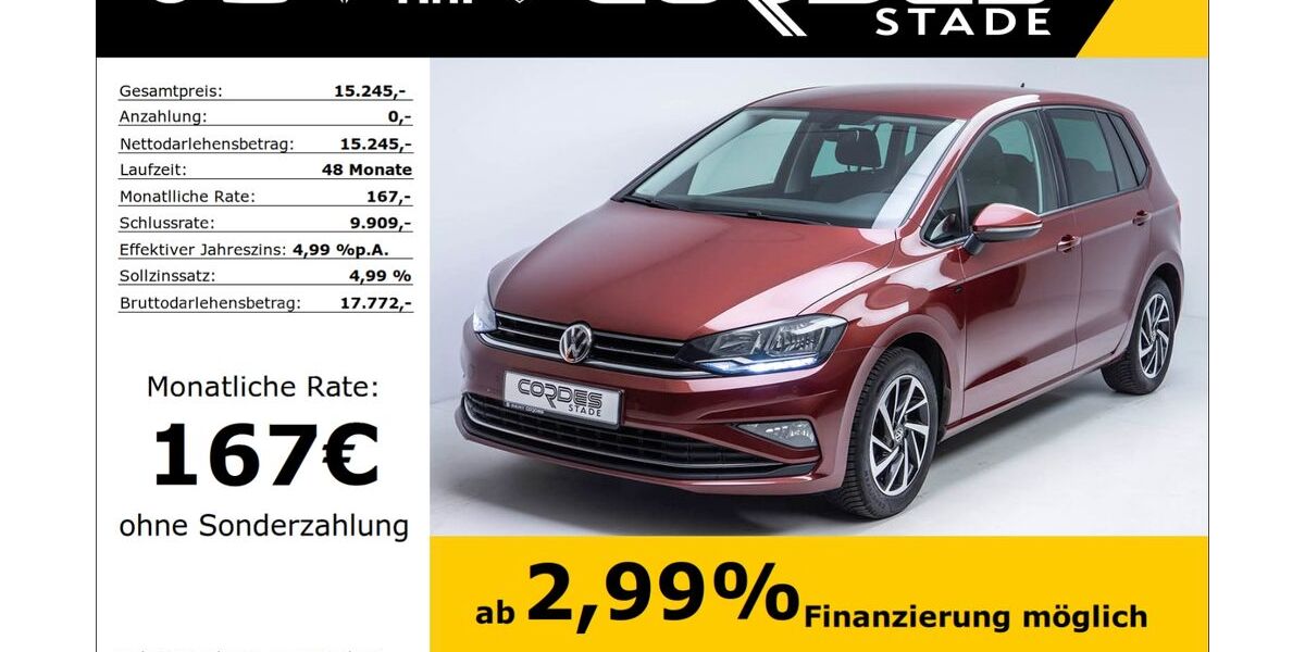 VW Golf Sportsvan 106.769 km 15.245 &euro; Stade 21680