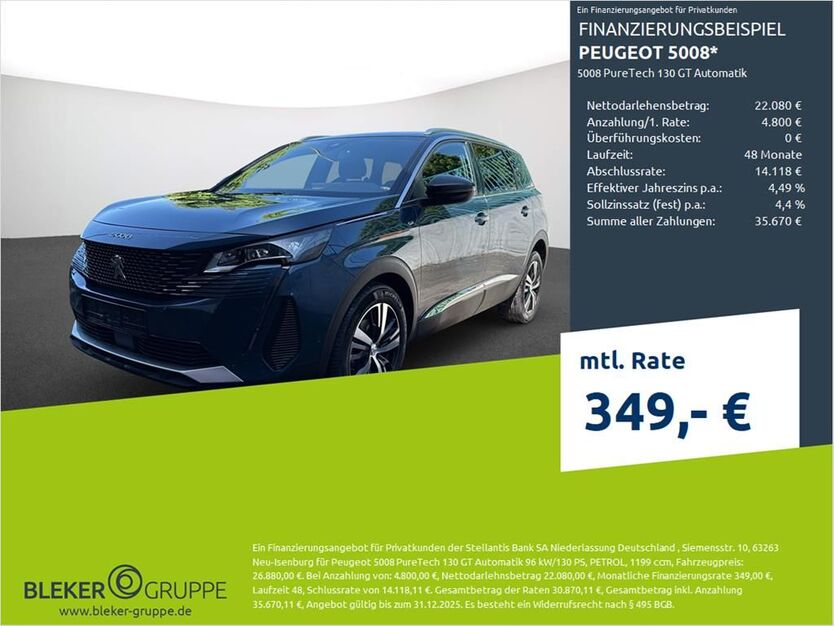 Peugeot 5008 20.247 km 26.880 € Borken 46325