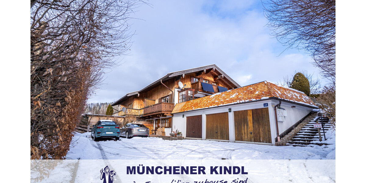 Wohnen am Tegernsee! Familienhaus mit Sauna, Kamin & Bergblick - Reihenmittelhaus Gmund am Tegernsee | Angebot:25714536