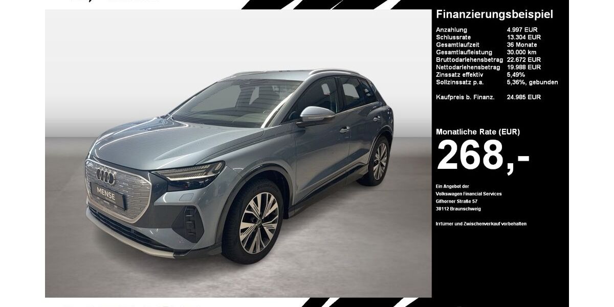 Audi Q4 e-tron 130.015 km 24.985 &euro; Oelde (Stromberg) 59302