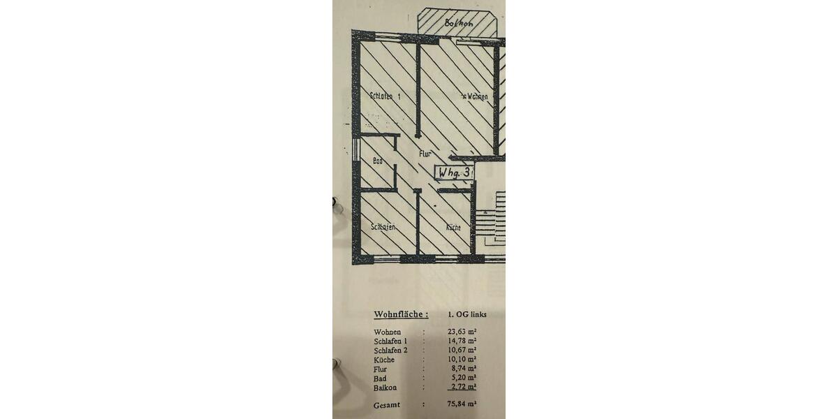 Etagenwohnung Bramsche - 3 Zimmer, 76 m&sup2;, 205.000&euro; | Angebot:24575896