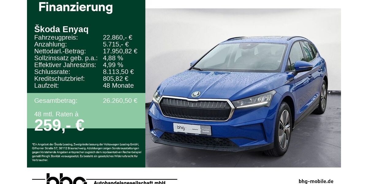 Skoda Enyaq 31.527 km 22.860 &euro; Freudenstadt 72250