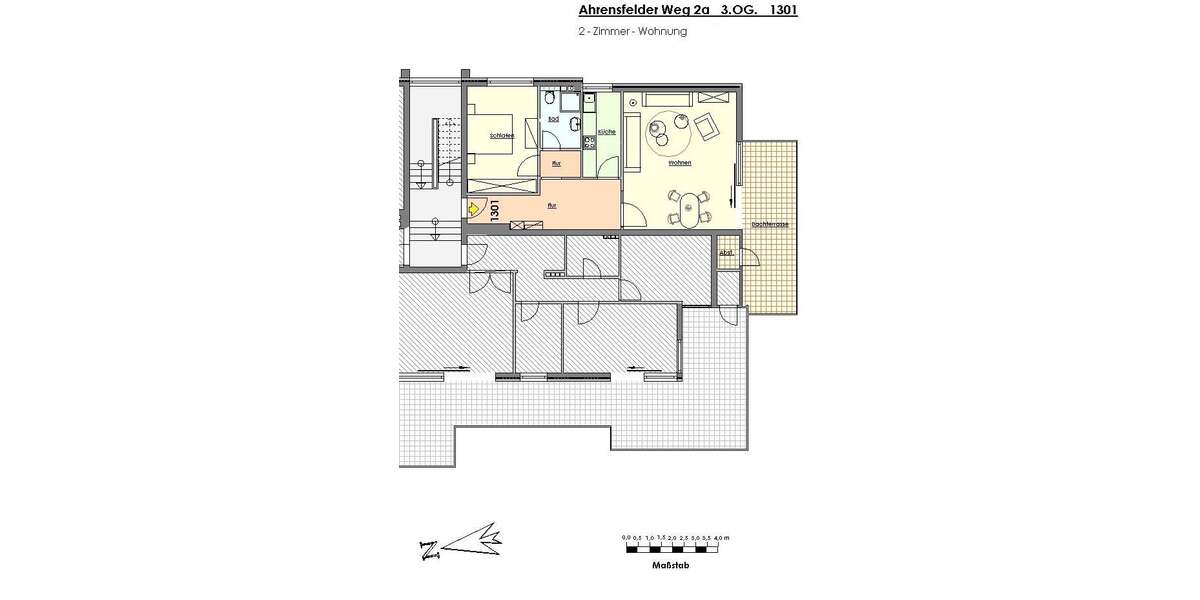 Wohnung zum Mieten in Ahrensburg 802 € 76.4 m² 2 zimmer