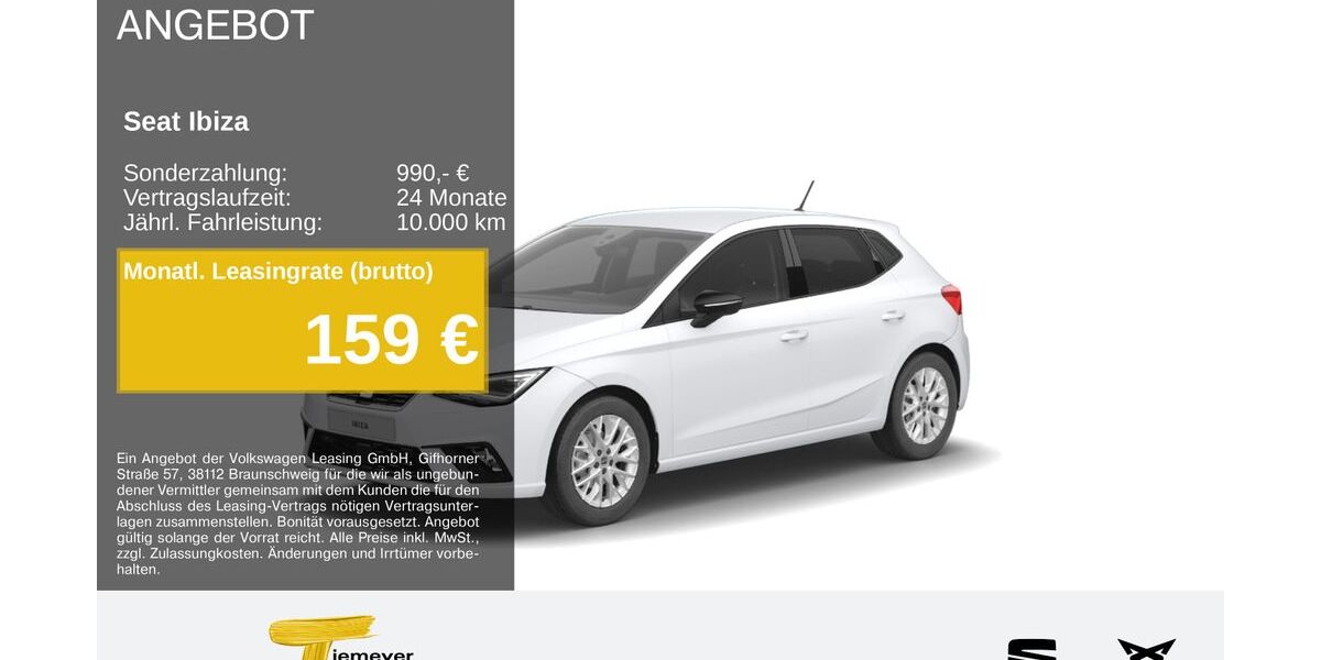 Seat Ibiza 18.385 km 23.610 &euro; Hemer 58675
