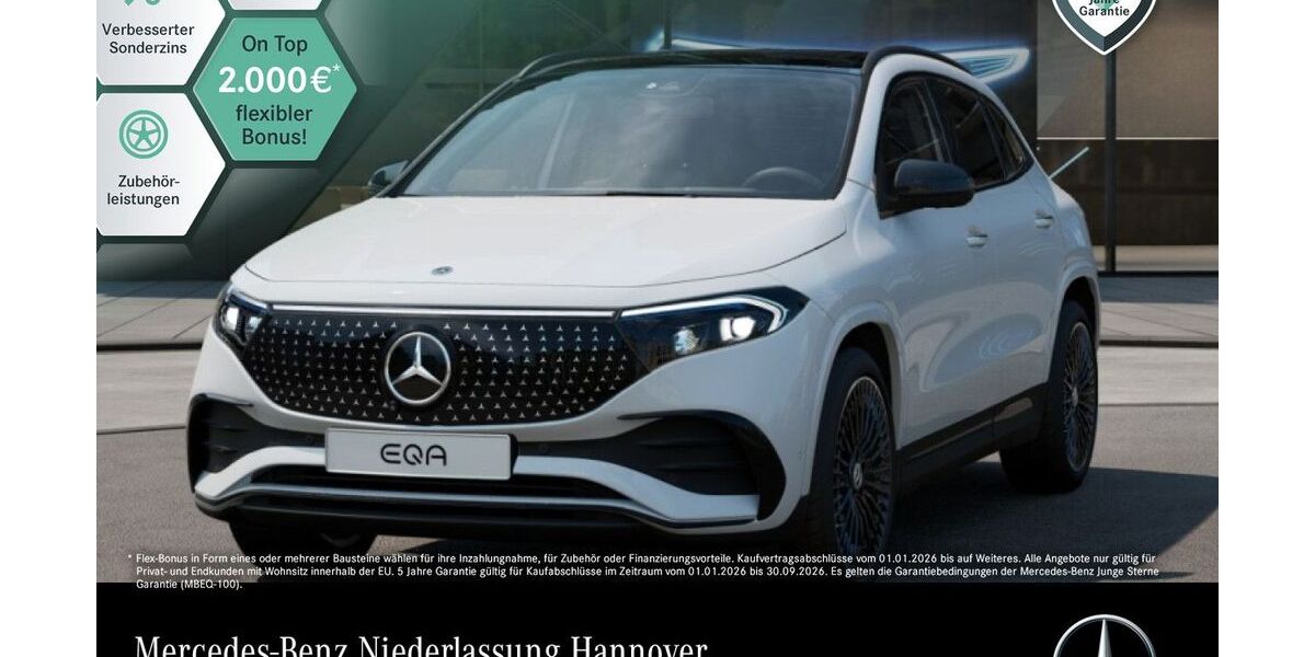 Mercedes-Benz EQA 13.093 km 39.990 &euro; Hannover/Langenhagen 30855