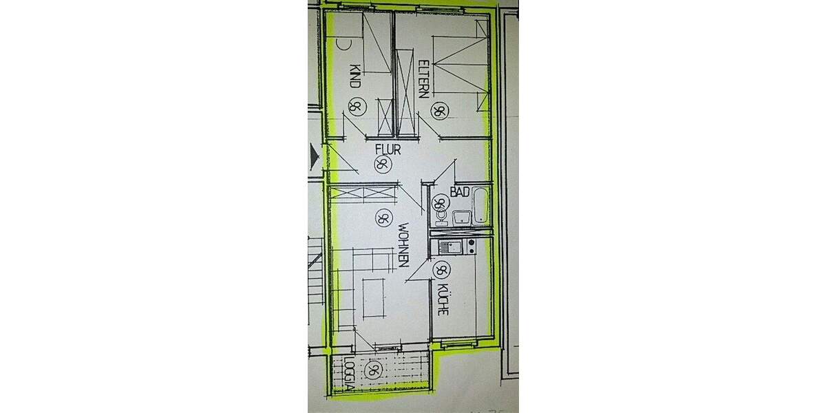 Etagenwohnung Wernigerode Harzblick - 3 Zimmer, 69 m&sup2;, 95.000&euro; | Angebot:25654310