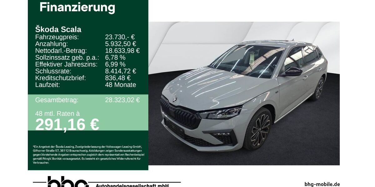 Skoda Scala 15.950 km 23.330 &euro; Freudenstadt 72250