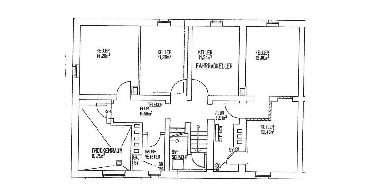 Etagenwohnung Lauta - 3 Zimmer, 60 m&sup2;, 420&euro; | Angebot:26662909