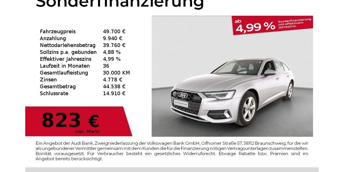 Audi A6 16.802 km 49.700 &euro; Nürnberg 90441