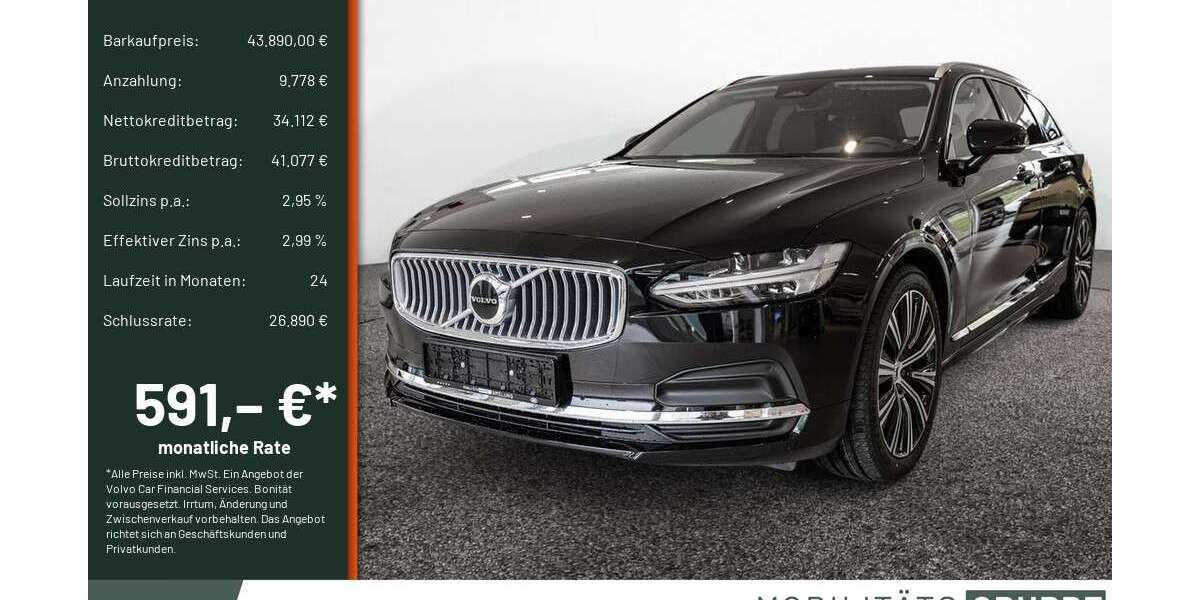 Volvo V90 12.522 km 43.890 &euro; Wiehl 51674