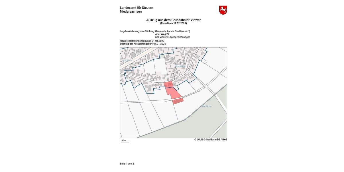 Grundstück Aurich / Plaggenburg Plaggenburg - 199.000&euro; | Angebot:25740968