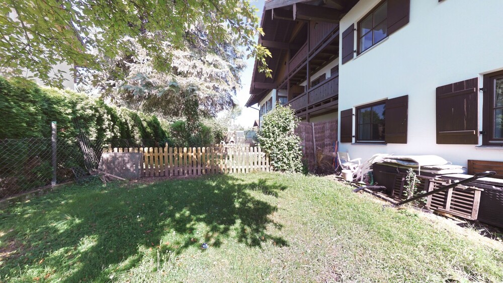 Gepflegte, vermietete 2-Zimmerwohnung mit Garten in Freilassing, Ortsteil Hofham - inkl. TG Platz. - Etagenwohnung Freilassing Freilassing | Angebot:24092327