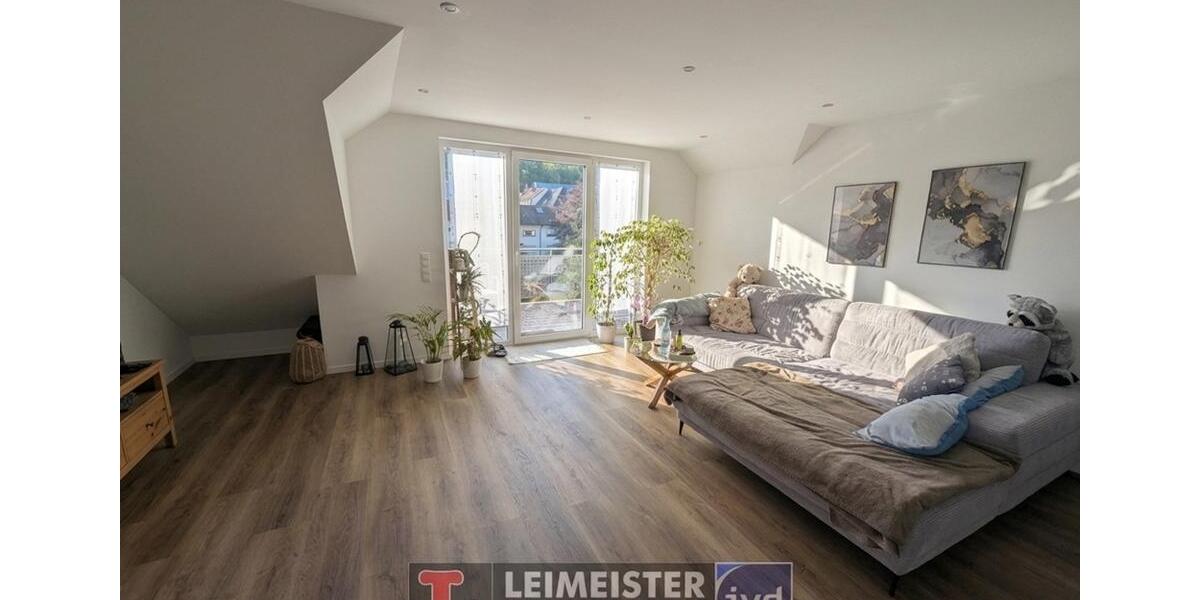 Dachgeschoßwohnung Haibach - 3 Zimmer, 83 m&sup2;, 1.190&euro; | Angebot:26621790