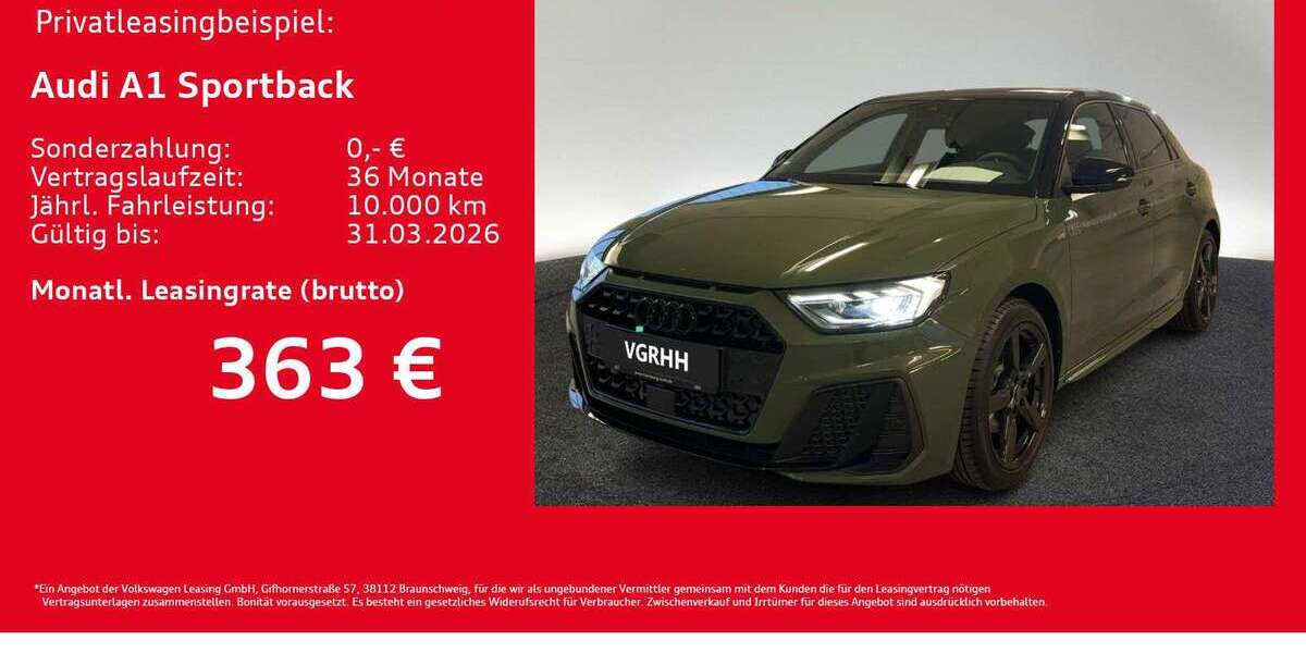 Audi A1 1.899 km 29.990 &euro; Hamburg 22419