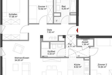 4 Zimmer Wohnung renoviert 4 zimmer