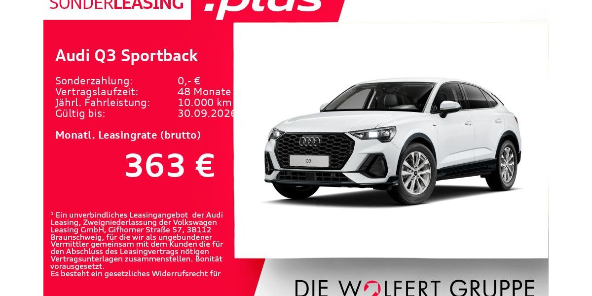 Audi Q3 5.698 km 35.450 &euro; Großwallstadt 63868