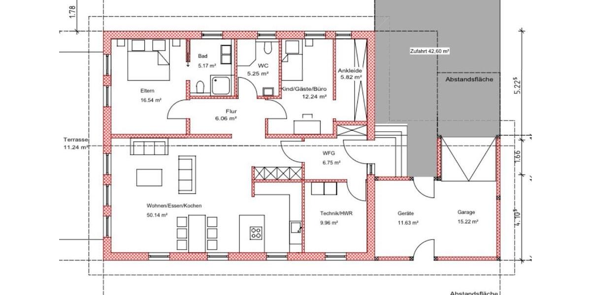 Bungalow Grünwald - 4 Zimmer, 130 m&sup2;, 579.000&euro; | Angebot:27209527