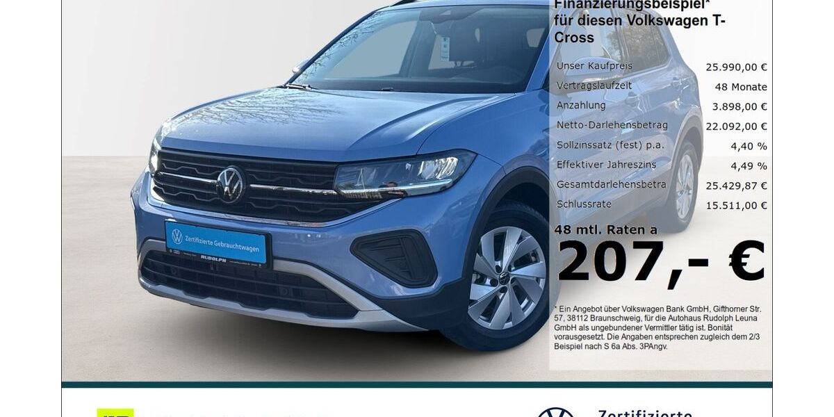 VW T-Cross 5.950 km 21.840 &euro; Leuna 06237
