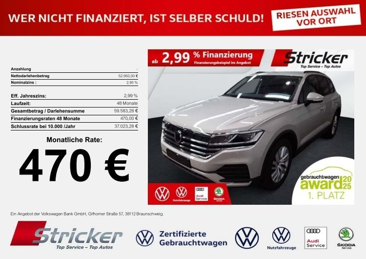 VW Touareg 24.404 km 52.949 &euro; Detmold 32760