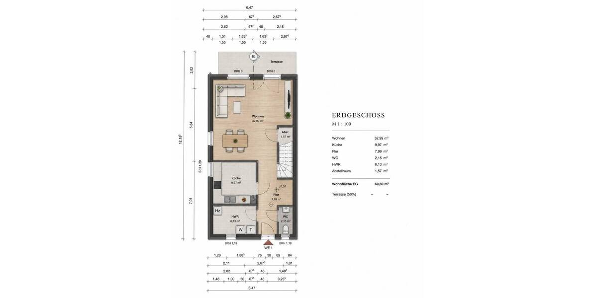 Doppelhaushälfte Hamm Hamm-Mitte - 5 Zimmer, 158 m&sup2;, 590.000&euro; | Angebot:26600418