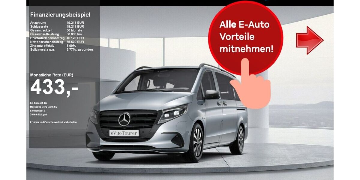 Mercedes-Benz eVito 4.393 km 54.890 &euro; Neumünster 24539