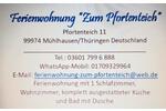 Ferienimmobilie Mühlhausen (Thüringen) - 55&euro; | Angebot:25645727