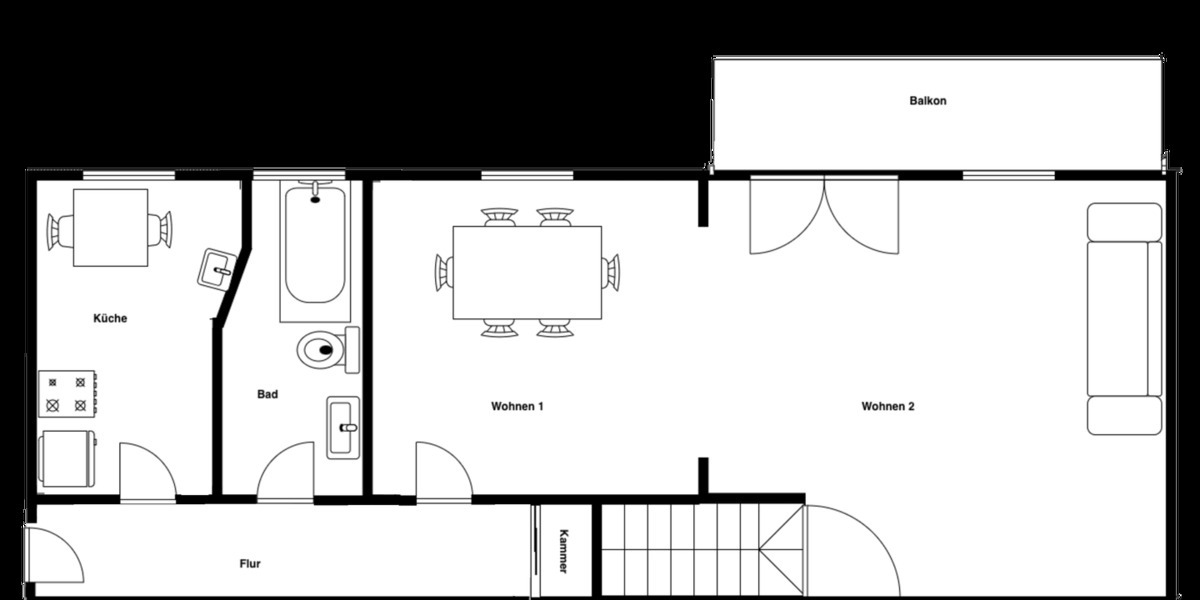 Etagenwohnung Berlin Wilmersdorf - 3 Zimmer, 2.200&euro; | Angebot:26857311
