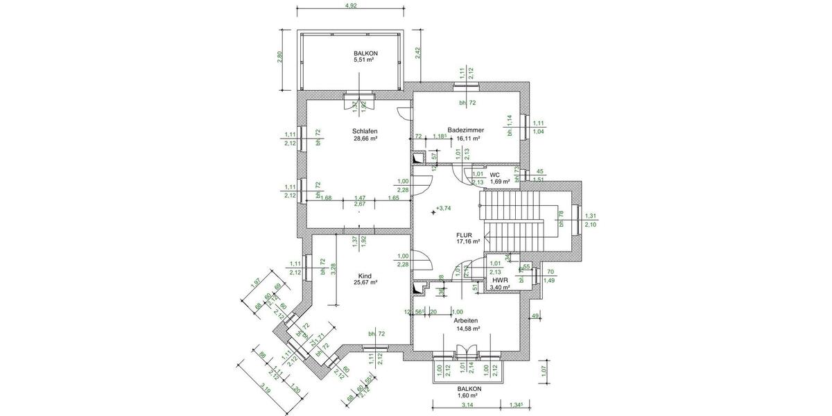 Villa Markkleeberg - 7 Zimmer, 307 m&sup2;, 3.950&euro; | Angebot:23198094
