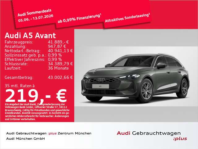 Audi A5 29.066 km 41.889 &euro; Eching 85386
