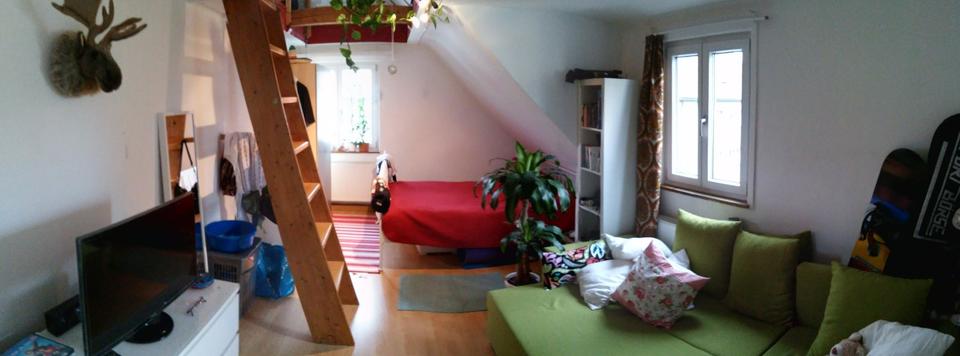 Dachgeschoßwohnung Esslingen am Neckar - 2.5 Zimmer, 55 m&sup2;, 780&euro; | Angebot:25537868