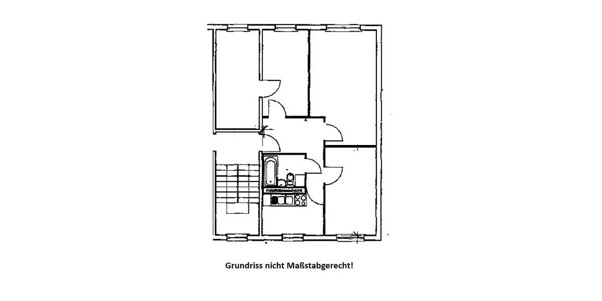 Etagenwohnung Bernsdorf - 3 Zimmer, 60 m&sup2;, 320&euro; | Angebot:26717529