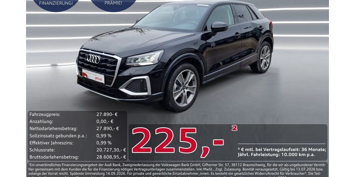 Audi Q2 8.063 km 27.490 &euro; Ingolstadt 85057