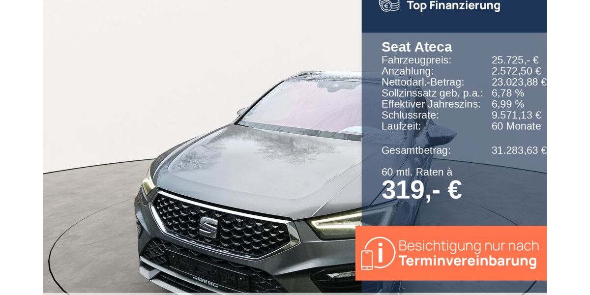 Seat Ateca 64.358 km 25.725 &euro; Jesteburg 21266