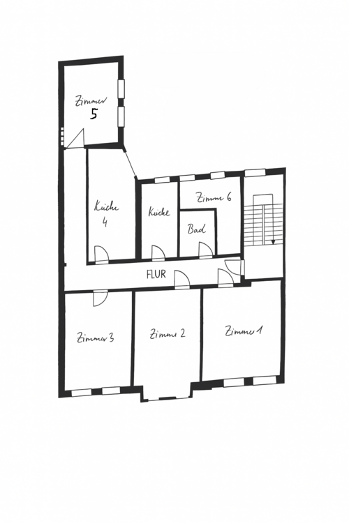 Wohnung zum Mieten in Frankfurt (Oder) 1.050 € 172.1 m²