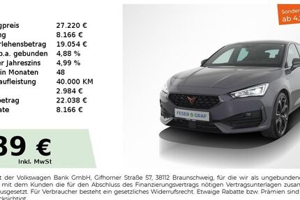 Cupra Leon 24.450 km 26.840 &euro; Nürnberg 90441