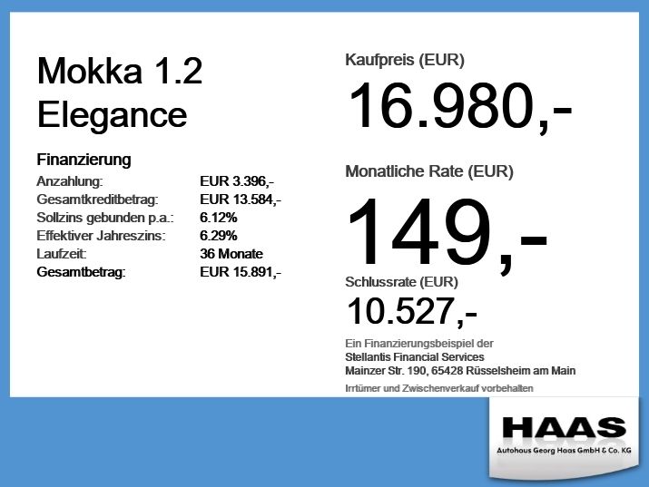 Opel Mokka 14.700 km 16.490 &euro; Augsburg 86159