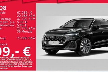 Audi Q8 53.056 km 67.289 &euro; Eching 85386