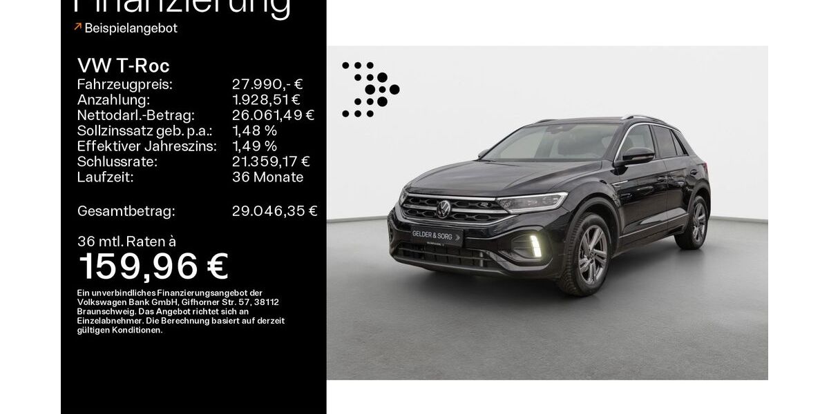 VW T-Roc 24.115 km 27.990 &euro; Lichtenfels 96215