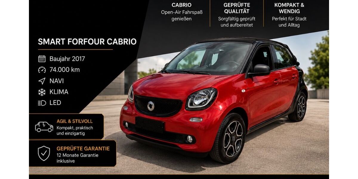 Smart ForFour 74.700 km 11.390 &euro; Barsbüttel 22885