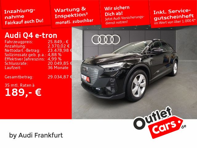 Audi Q4 e-tron 21.821 km 25.849 &euro; Frankfurt am Main 60326