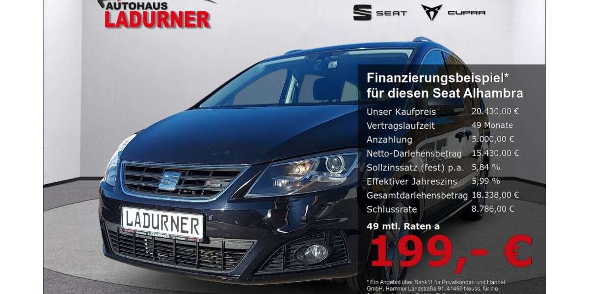 Seat Alhambra 145.200 km 20.430 &euro; Tuttlingen 78532