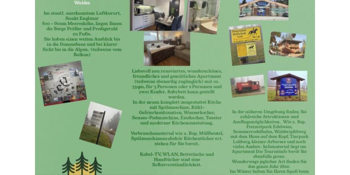 Ferienimmobilie Sankt Englmar - 50&euro; | Angebot:24477472